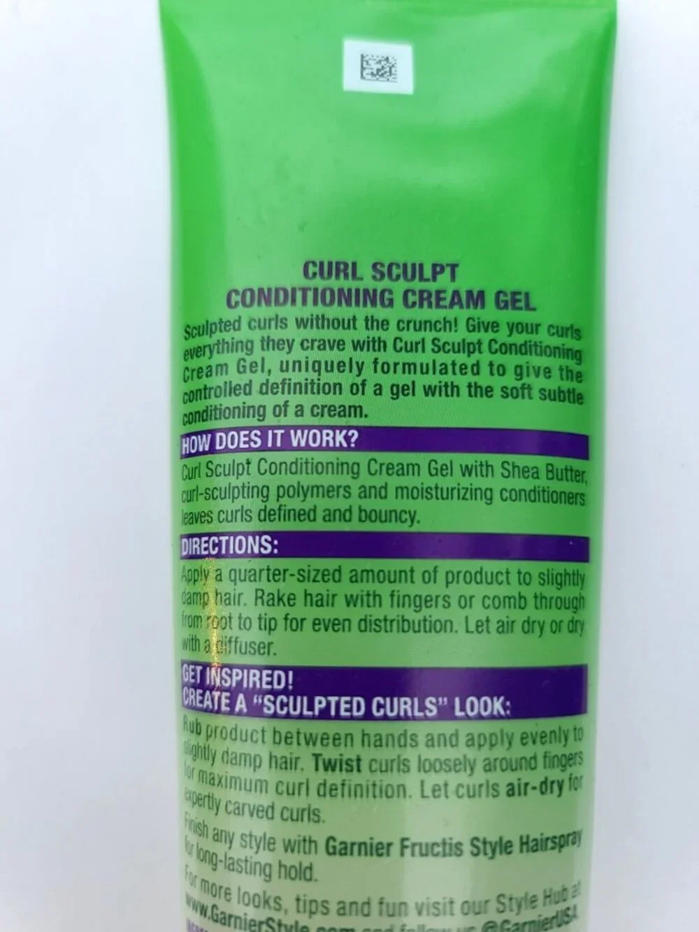 Garnier Fructis Style Curl Sculpt Conditioning Cream Gel 5.1 fl oz NEW